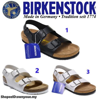 Birkenstock Men/Women Classic Cork Sandals Beach Casual shoes Milano series 35-46
