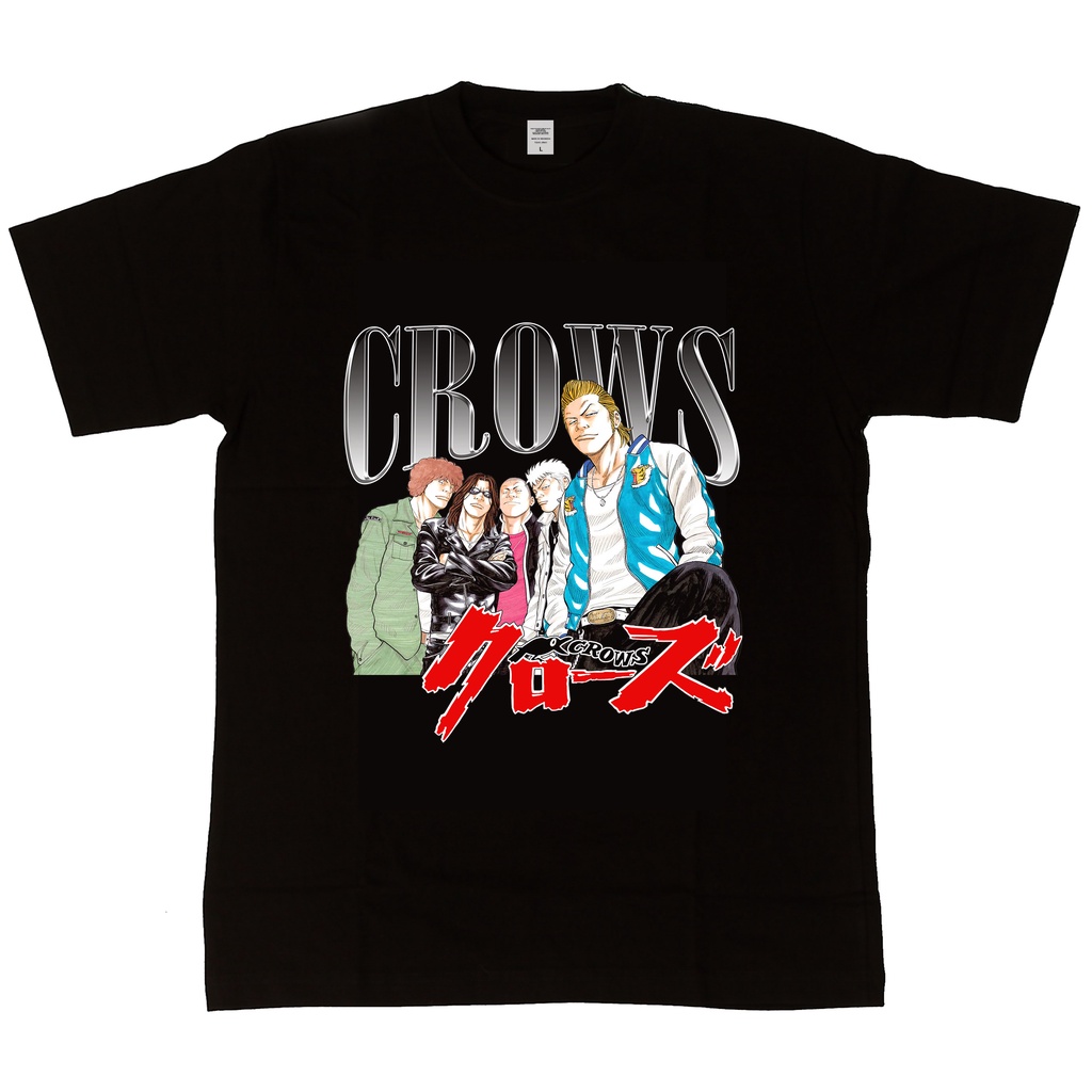 เสื้อยืด ลาย CROWS TEAM HOMAGE TSHIRT | Shopee Thailand