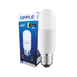 Chaixing Home หลอดไฟ LED 8 วัตต์ Cool White OPPLE รุ่น Ecomax Stick Bulb E27