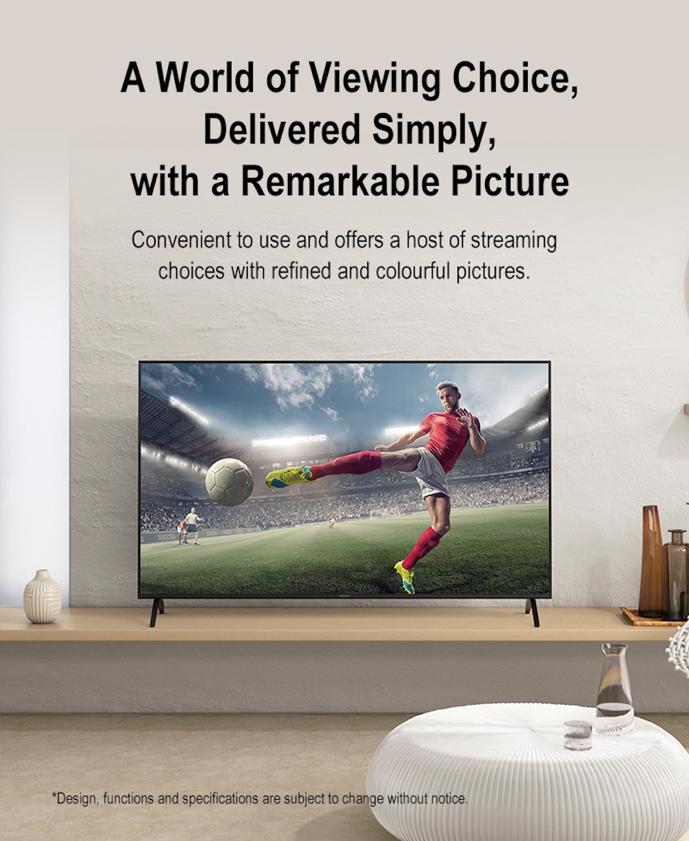 รายละเอียดเพิ่มเติมเกี่ยวกับ Panasonic LED TV TH-65JX800T 4K TV ทีวี 65 นิ้ว Android TV Google Assistant Dolby Vision Chromecast แอนดรอยด์ทีวี