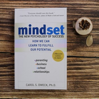 【หนังสือภาษาอังกฤษ】Mindset: The New Psychology of Success English version Seeing my growing self English Original