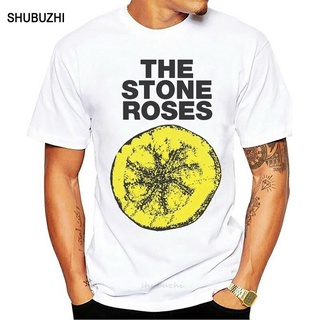 เสื้อยืดผ้าฝ้ายพิมพ์ลายคลาสสิก ใหม่ เสื้อยืดแขนสั้น พิมพ์ลาย The Stone Roses Lemon 1989 แฟชั่น สําหรับผู้ชาย