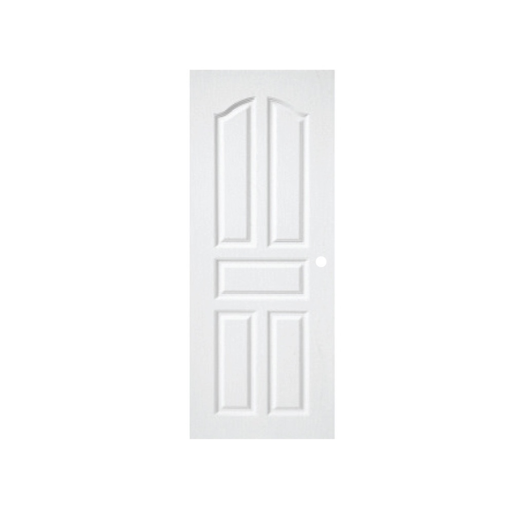 wellingtan-ประตูยูพีวีซีบานทึบ-5ฟักปีกนก-สำหรับใช้งานภายนอก-revo-wnr001-80x200ซม-สีขาว-เจาะรูลูกบิด
