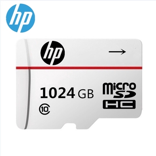 สินค้า Hp ความเร็วสูง MicroSD SDHC SDXC CLASS10 การ์ด TF ความจุ 1024GB 512GB 256GB 128GB การ์ดหน่วยความจำ