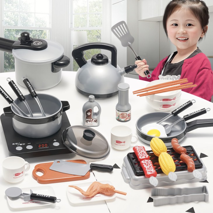 kitchen-playset-เครื่องครัว-ขนาดสมจริง-ทำอาหาร-เตา-หม้อ-อุปกรณ์ครัว-จำลองทำอาหาร-ครัวเด็ก-ของเล่น-ชุดครัว