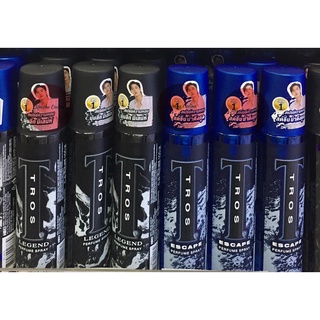 ภาพขนาดย่อของภาพหน้าปกสินค้า(100 มล.) tros perfume spray (escape/legend) ทรอส น้ำหอม น้ำหอมสำหรับผู้ชาย จากร้าน jipatha_online บน Shopee ภาพที่ 1