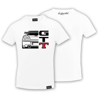 [S-5XL] มาใหม่ เสื้อยืด พิมพ์ลาย Nissan Skyline R Gtt Tuning Jdm Legend แบบกําหนดเอง