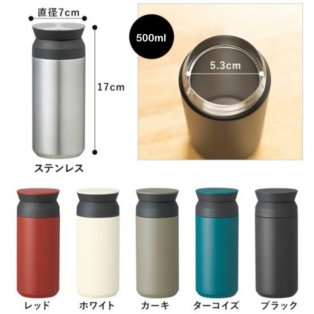 travel-tumbler-กระบอกน้ำเก็บร้อน-เย็น-สแตนเลสญี่ปุ่น-หัวเรียบ