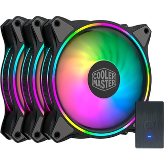 ภาพขนาดย่อของภาพหน้าปกสินค้าFAN Cooler Master MasterFan MF120 Halo Duo-Ring ARGB Lighting 120mm  coolermaster จากร้าน ksc_officialshop บน Shopee