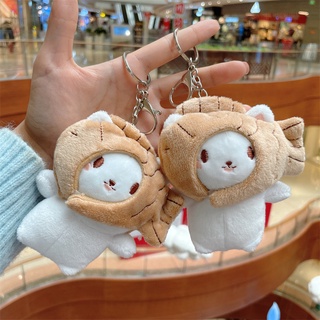 ภาพหน้าปกสินค้าพวงกุญแจ จี้ตุ๊กตาแมว ผ้ากํามะหยี่ขนนิ่ม เครื่องประดับ สําหรับผู้หญิง ที่เกี่ยวข้อง