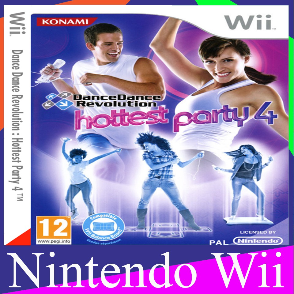 Dance Dance Revolution Hottest Party 4 (USA)(Wii Game) Shopee Thailand