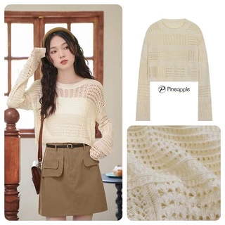 ROSES LEAVES GOSSAMER KNIT S/S SHIRT