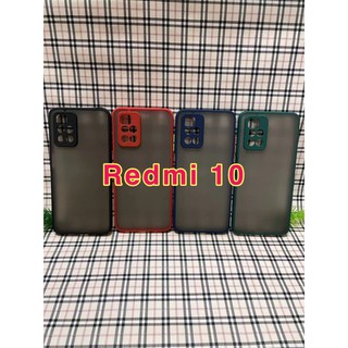 Redmi 10(พร้​อมส่งในไทย)เคสขอบนิ่มหลังแข็งขุ่นคลุมกล้องXiaomi Redmi 10