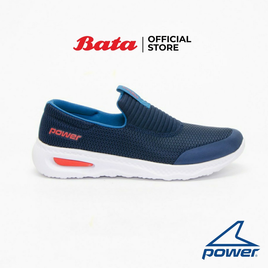 ภาพหน้าปกสินค้าBata Power Men's Sport Walking Shoes รองเท้าผ้าใบสนีคเคอร์สำหรับเดินของผู้ชาย รุ่น DD100 Slip On สีน้ำเงิน 8189949 จากร้าน bata_officialstore บน Shopee