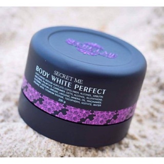 ครีมแป้งบุ๋ม Secret me Body White Perfect ขนาด 230กรัม (กรีดรหัส)