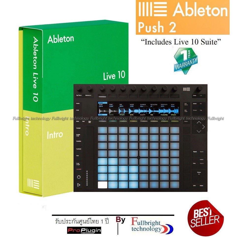 Ableton Push 2 Dedicated Pad Controller and Control Surface for Ableton  Live with 64 Pads -“Includes Live 10 Suite”