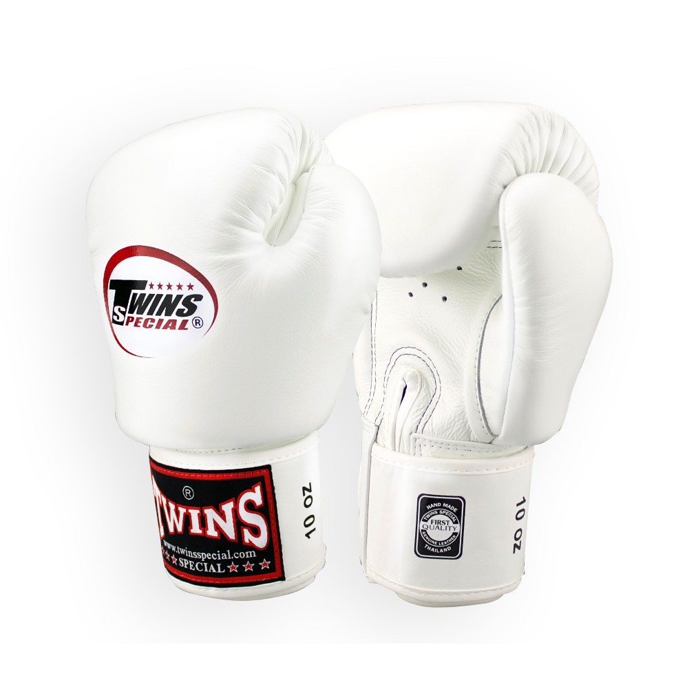 ภาพหน้าปกสินค้านวมชกมวย TWINS SPECIAL BOXING GLOVES WHITE ( BGVL-3 ) สีขาว นวมทวินส์สเปเชียล เมจิคเทป หนังวัวแท้เกรดพรีเมี่ยม จากร้าน thequeenglobal บน Shopee