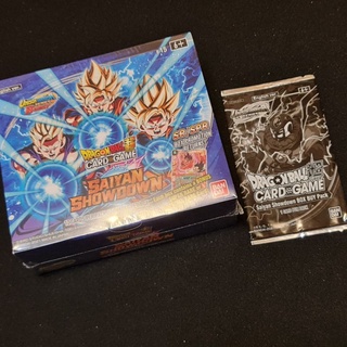 ภาพหน้าปกสินค้าDRAGON BALL SUPER CARD GAME Unison Warrior Series Saiyan Showdown [DBS-B15] Free Box Buy Pack. การ์ดดราก้อนบอลแท้ ที่เกี่ยวข้อง