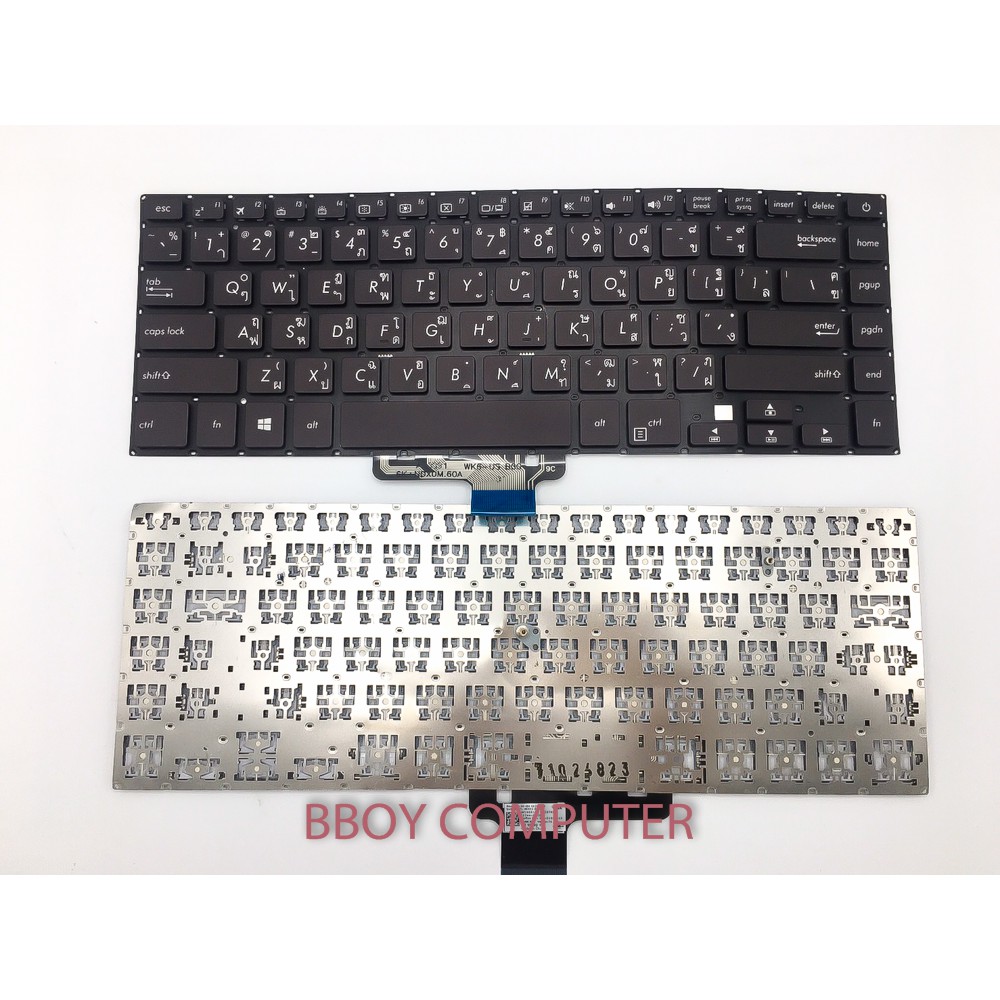 asus-keyboard-คีย์บอร์ด-asus-s510u-th-en