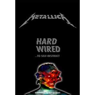 โปสเตอร์ Metallica เมทัลลิกา วงร็อก Rock Music Band Poster รูปภาพ ภาพถ่าย โปสเตอร์วงดนตรี ตกแต่งผนัง ตกแต่งบ้าน วงดนตรี