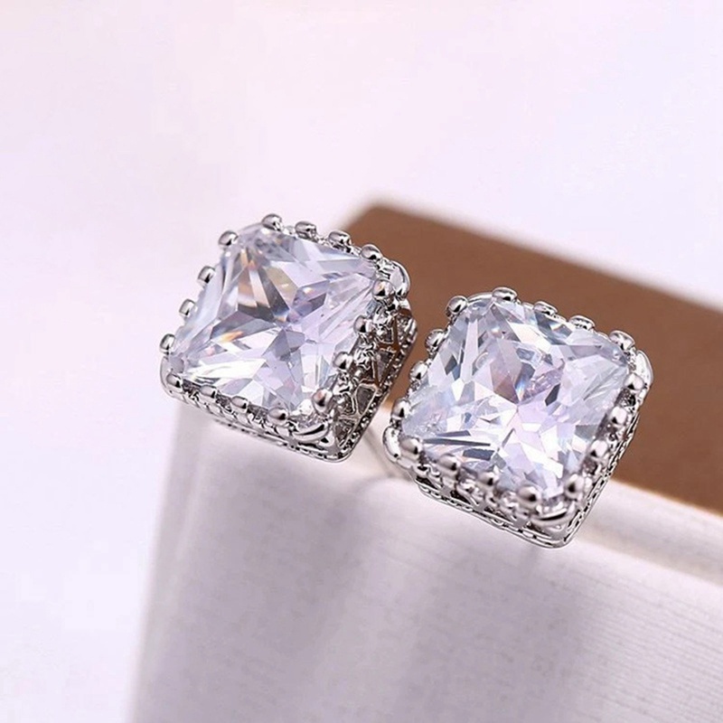 เครื่องประดับต่างหูเจ้าหญิง-aaa-cubic-zirconia-สไตล์เรียบง่ายและหรูหรา