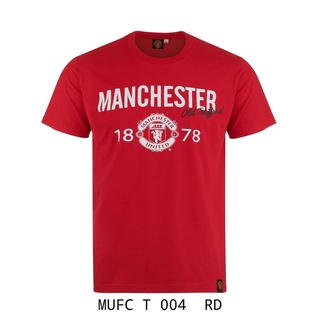 เช็คไซด์ก่อนสั่งซื้้อ !!!!! เสื้อคอกลมแมยู MUFC-T-004 RD ราคา 390 บาท