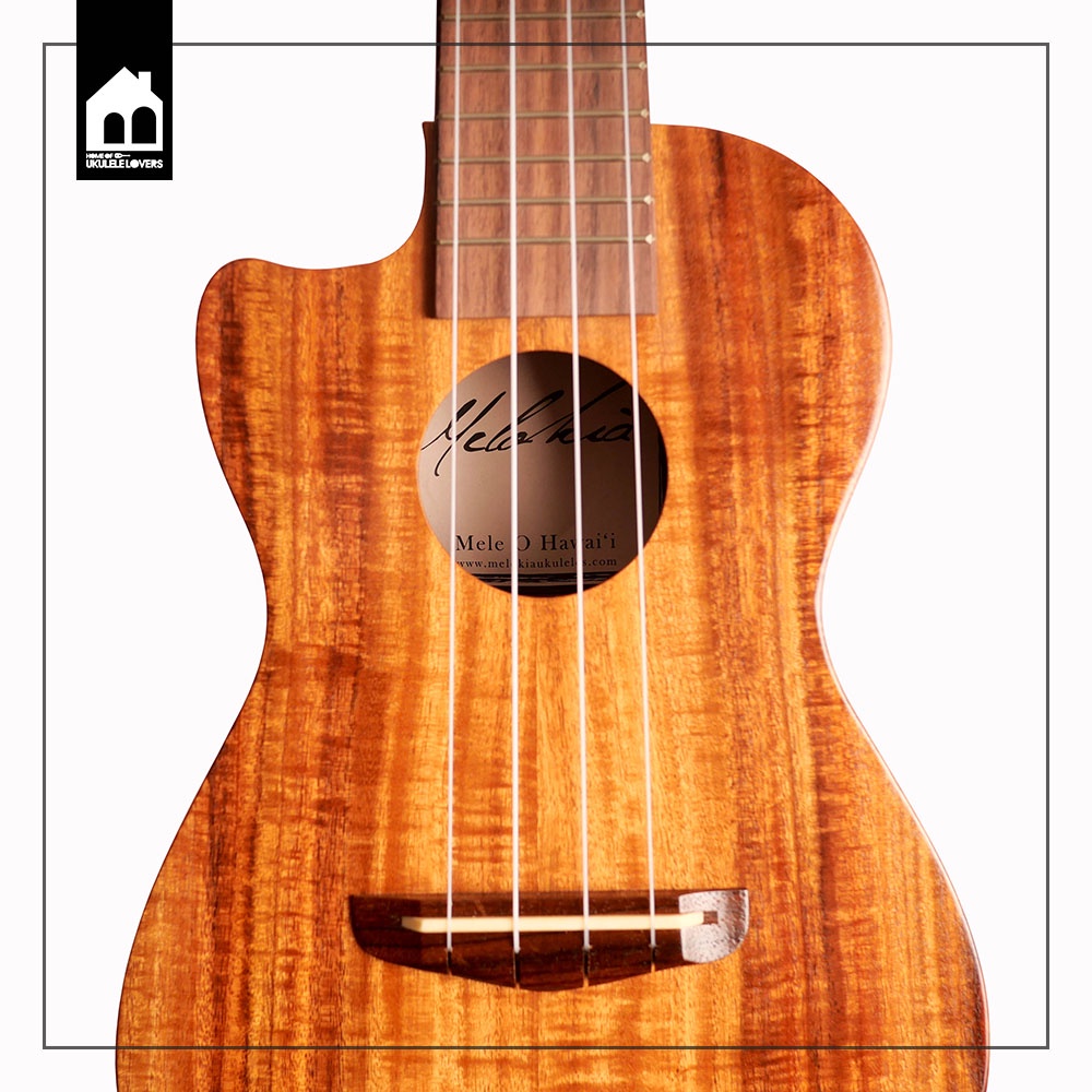 melokia-all-solid-acacia-concert-cutaway-left-ukulele-อูคูเลเล่ไม้อะเคเซียยี่ห้อเมโลเคีย-ไซซ์คอนเสิร์ตคัทอะเวย์-ซ้าย