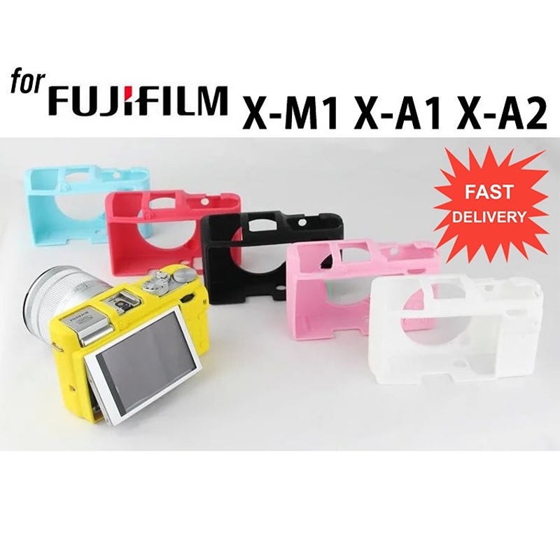 เคสยางซิลิโคน-สําหรับ-fujifilm-x-m1-x-a1-x-a2-xm1-xa1-xa2