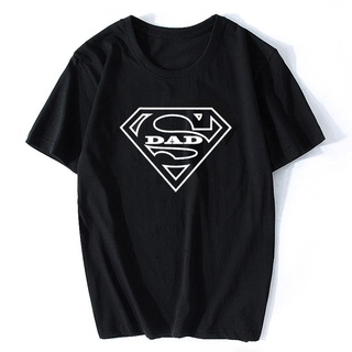 T-shirt  เสื้อเชิ้ตแขนสั้นลําลอง พิมพ์ลาย Superhero Fathers Day เหมาะกับของขวัญวันพ่อ สําหรับผู้ชายS-5XL