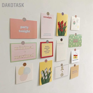 DAKOTASK การ์ดตกแต่งผนัง รูป ดอกทิวลิป ดอกไม้ สไตล์เกาหลี อุปกรณ์ตกแต่งห้อง