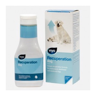 สินค้า Viyo Recuperation Dog วีโย่ รีคิวเพอเรชั่น สำหรับสุนัข ผลิตภัณฑ์สูตรน้ำ ความน่าทานสูง บำรุงสุขภาพสุนัขในยามอ่อนแอ