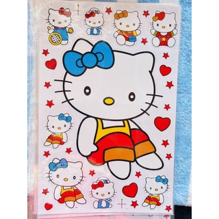 สินค้า สติ๊กเกอร์คิตตี้ hello kitty สติกเกอร์กันน้ำขนาดเท่ากระดาษA4 สามารถติด รถยนต์ได้ ติดฝาผนังได้ ติดแผ่นไม้