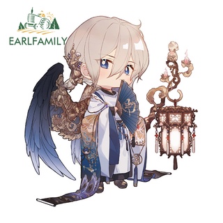 Earlfamily สติกเกอร์ไวนิล ลายเกม Onmyoji Oo Ten Gu Chibi น่ารัก 13 ซม. x 11.8 ซม. สําหรับติดตกแต่งรถยนต์