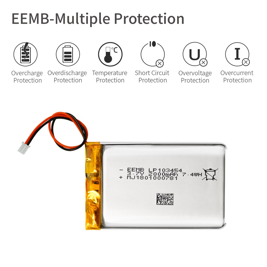 eemb-103454-3-7v-2000mah-lipo-lipolymer-rechargeable-battery-lithium-polymer-batteries-cell-for-camera-dvr-mp5-gps-navi