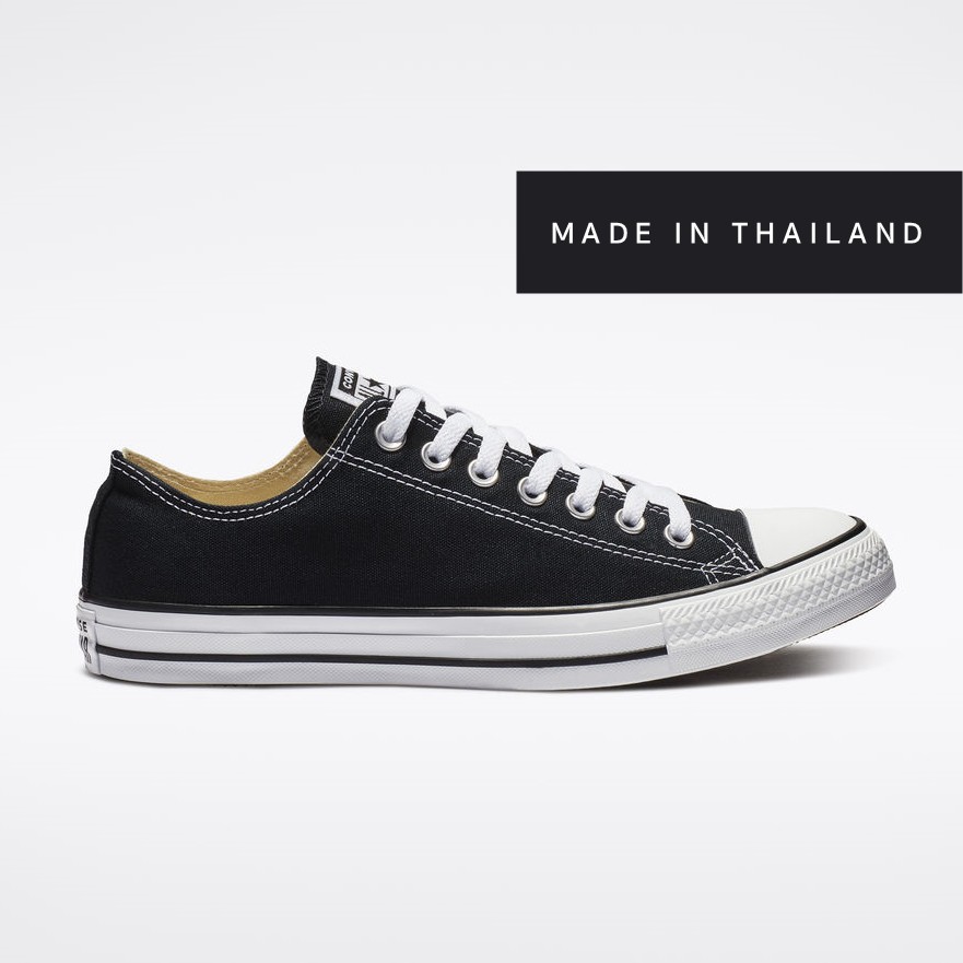 Converse All Star Ox Black Made in Thailand Shopee Thailand