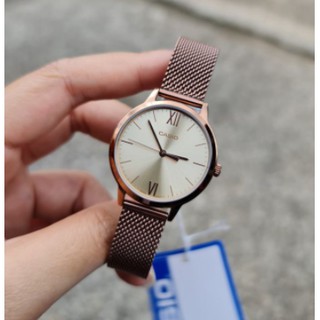 ภาพหน้าปกสินค้านาฬิกา Casio รุ่น LTP-E157MR-9A นาฬิกาผู้หญิง สายแสตนเลส สีโรสโกลด์ - ของแท้ 100% รับประกันสินค้า 1 ปีเต็ม ที่เกี่ยวข้อง