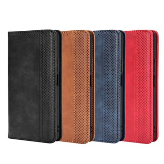 หนังวินเทจหัวเข็มขัดแบบพลิกเคสสำหรับ Huawei P Smart 2021 / P Smart 2020 / P Smart Z / P Smart S / Y5P / Y6P / Y8P / Y7A / Y9A / Y8s / Y6 2019 / Y6 Pro 2019