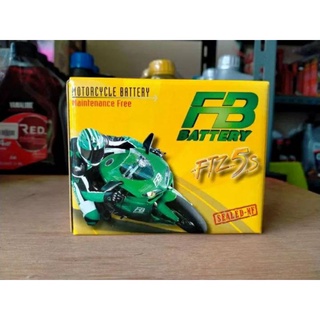 แบตเตอรี่มอเตอร์ไซค์ FB FTZ5S(12V3.5Ah)สำหรับWAVE100/110/125,Click110/110i,Scoopy-i,Dream125,MSX,Mio new,Fino,Smash