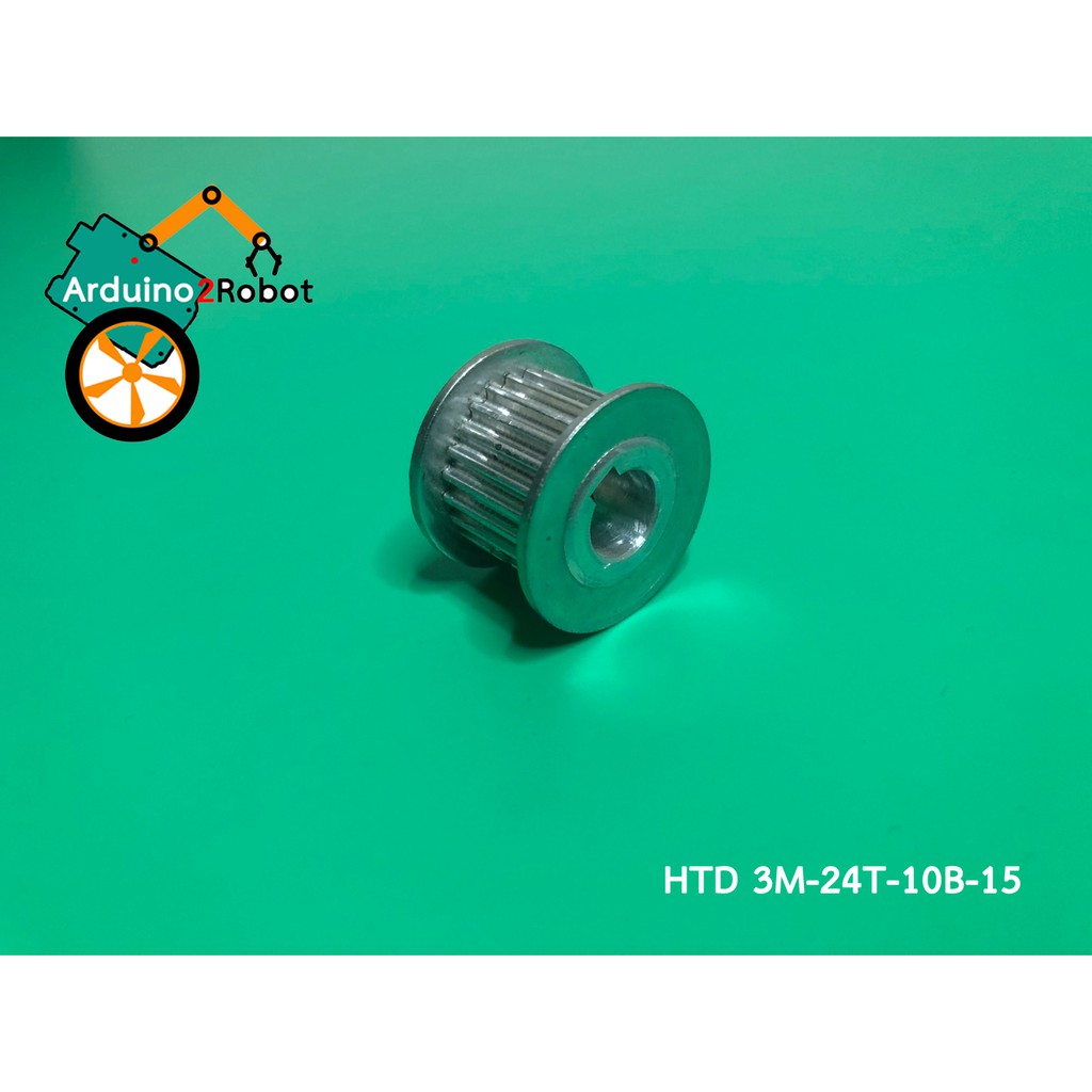 htd-3m-timing-pulley-24-teeth-bore-10mm-สำหรับสายพาน-3m-belt-width-15mm-htd-3m-24t-10b-15