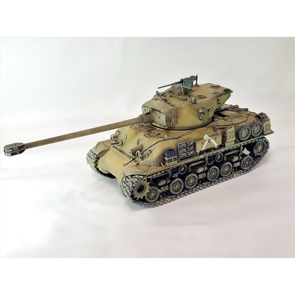 โมเดลรถถัง-tamiya-ta35323-1-35-israeli-tank-m51-super-sherman