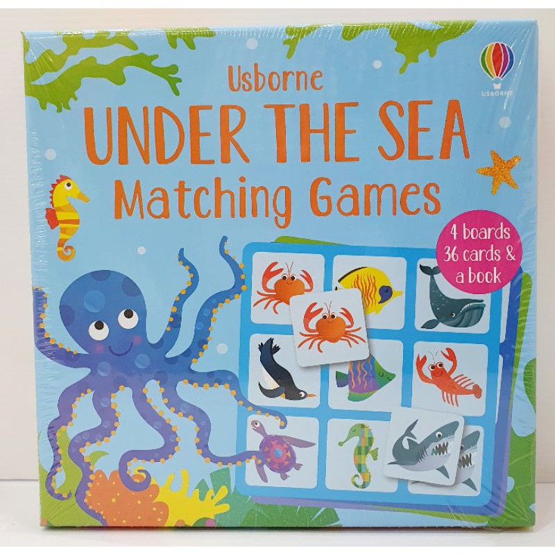 Usborne matching game ludo board game 