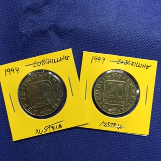 Special Lot No.60246 ปี1994 ออสเตรีย 20 SCHILLING เหรียญสะสม เหรียญต่างประเทศ เหรียญเก่า หายาก ราคาถูก