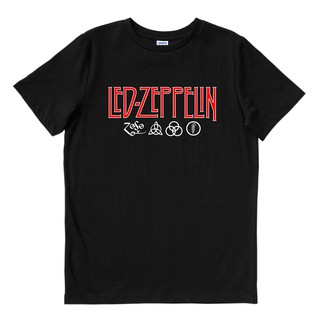 เสื้อยืดวงดนตรีZeppelin Led - ZOSO | เสื้อยืด พิมพ์ลายวงดนตรี | เพลงเมอร์ช | Unisex | วงดนตรี MERCH | เสื้อยืด พิมพ์ลายด