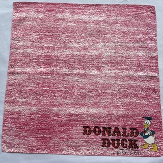 Donald duck ผ้าเช็ดหน้า โดนัล ดั๊ค
