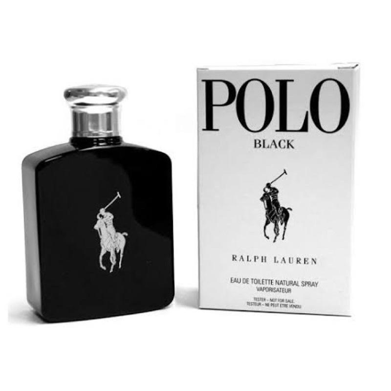 ralph-lauren-polo-black-edt-125ml-เทสเตอร์-กล่องขาว-ของแท้