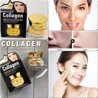 Collagen anti Sport fairness Cream ครีมบำรุงผิวคอลลาเจน ช่วยให้ผิวขาวเนียน สว่างใสมีออร่าแบบธรรมชาติ จากห้างหร