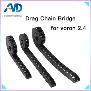 15*10mm 10*11mm Plastic Cable Transmission Chain Opening Type Wire Chains for Voron 2.4 3D Printer Parts