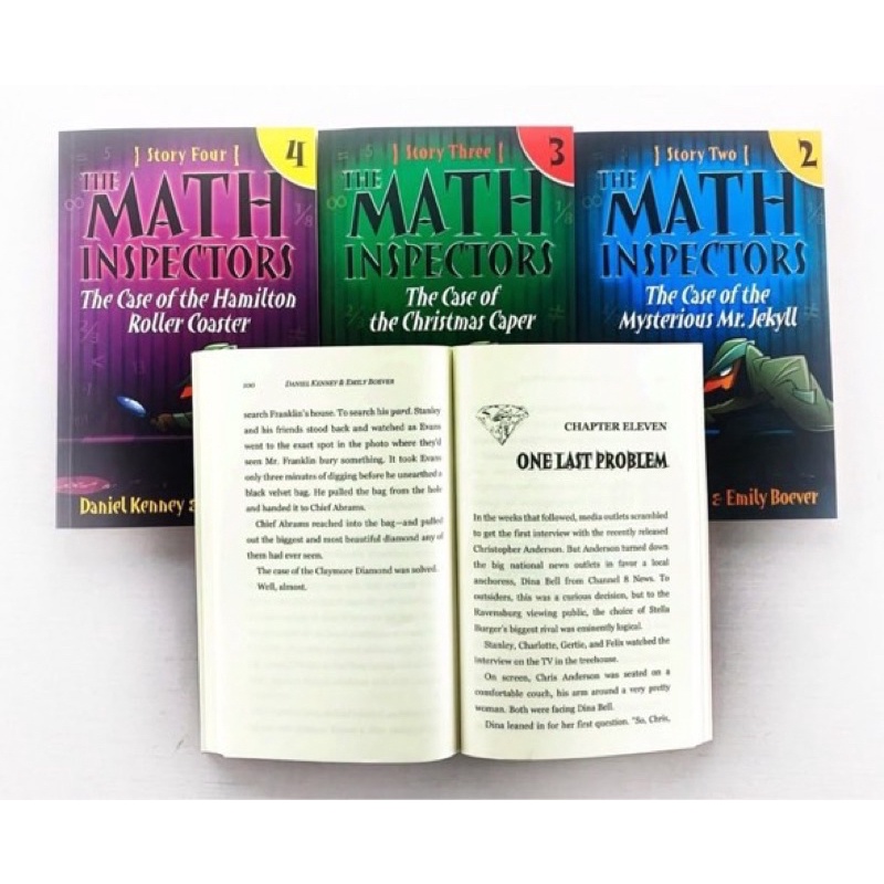 The Math Inspectors หนังสือวรรณกรรม แนวสืบสวนสอบสวนภาษาอังกฤษ สำหรับ ...