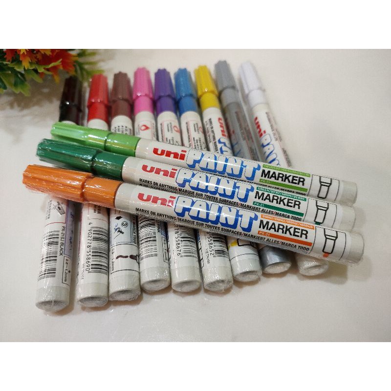 uni-paint-marker-หลายสี-สีสวยสด