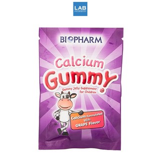 สินค้า BIOPHARM Calcium Gummy 60 g. - ไบโอฟาร์ม แคลเซียม กัมมี่ เยลลี่ผสมแคลเซียม